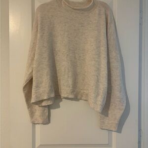 Sonoma Cream Crewneck Sweater